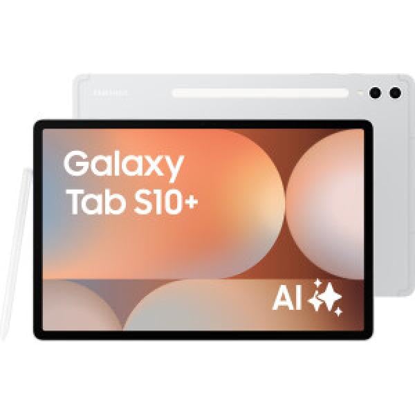 Samsung Tablet Galaxy Tab S10+ 12,4' Octa Core 12 GB RAM 256 GB Plata - Marca EAN: 8806095597249