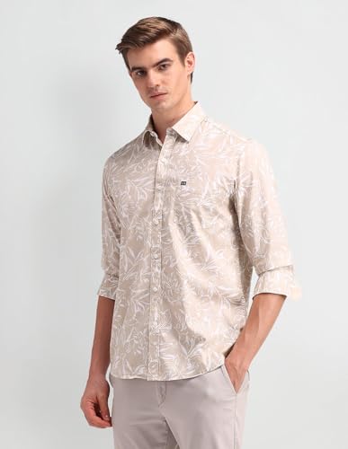 Image of Arrow Men's Solid Slim Fit Shirt