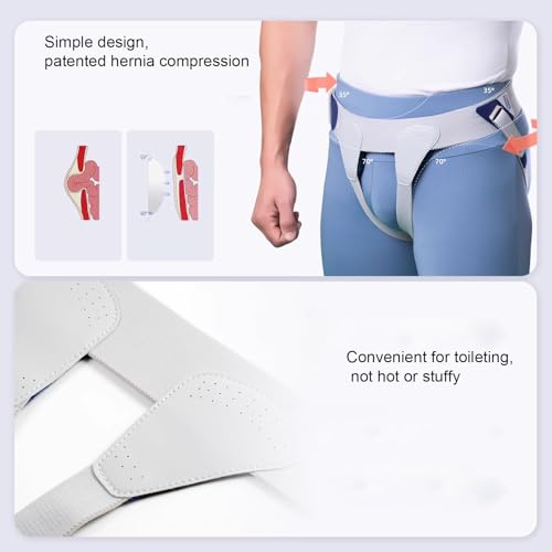 Faja Abdominal para Hernia Hombre, Talla Grande miniatura 5