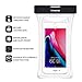 RANVOO [Floating] Waterproof Phone Pouch, Dry Bag Case for iPhone SE New 2020, iPhone 8 Plus 7 Plus 11 Pro Max X Series, Samsung Galaxy S9 Plus S8 Edge Note 8 7, LG G5 G6, up to 6.8 inch - Clear