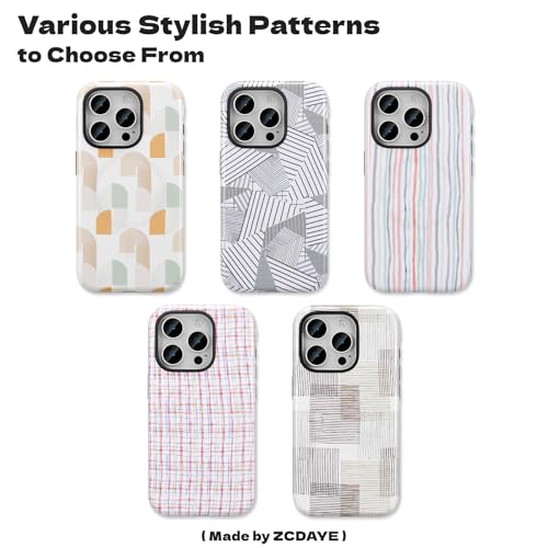 Coque iPhone 15 Pro Magsafe patchwork marron pour femme - 7