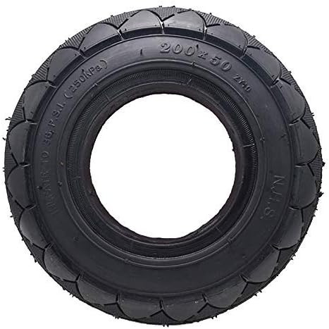 200x50（8x2）Scooter Tubeless Solid No Flats Tire For Razor 200 X 50 (8 X 2) E100 E150 E175 E200