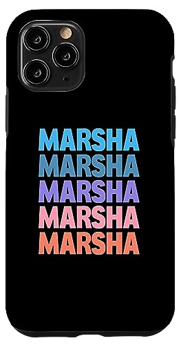 Marsha �X�}�z�P�[�X iPhone 11 Pro �p