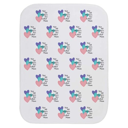 Azeeda 'Not All Mothers are Called Mum' Baby Burp/Wash Cloth (BC00032063)