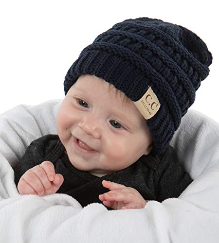 Image of Funky Junque Exclusives Baby Beanie Infant Skull Cap Knit Warm Soft Winter Hat