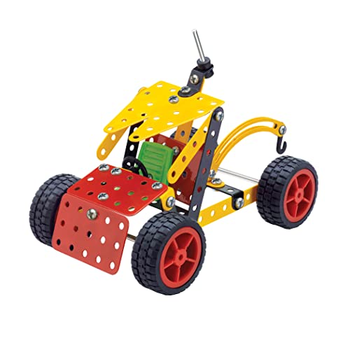 Image of TOYZTREND Toysbox MEC - O - Tec Set 2 Metal Construction Toy, Building Blocks, Educational Toys for 6+ yrs Boys and Girls, Multicolor