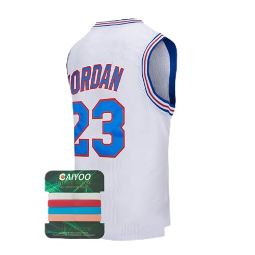 CAIYOO #23 Basketball Jersey for Men Movie Halloween Costume with