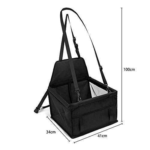 Assento cadeirinha caes e gatos para carro Marrom