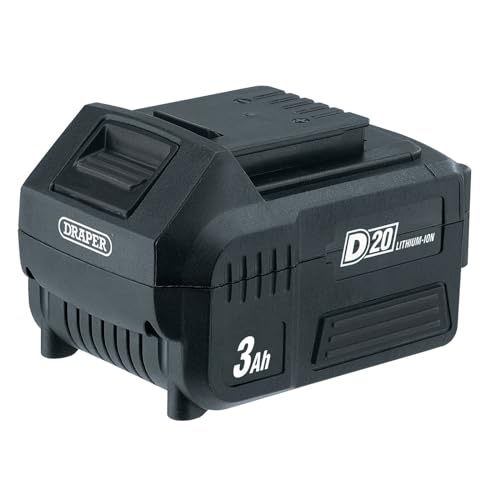 Batterie 20V lithium Draper D20 pour l'entretien du jardin et les travaux de rénovation