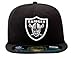 NFL Mens Oakland Raiders On Field 5950 Game Cap By New Era