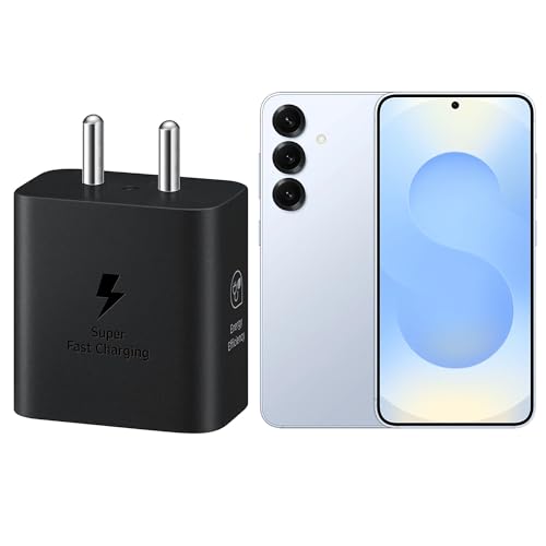 Image of Original 25W Compatible with Samsung Galaxy Z & Tab Series Z Fold2, Z Flip2, Tab S6 Lite, Tab S5e Black New Model Reliable Fast Charging