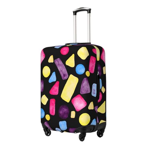 Watercolor Luggage Cover Washable Elasticated Luggage Covers for Suitcase tsa Approved Stylish Dust and Scratch Resistant Luggage Case Protector2