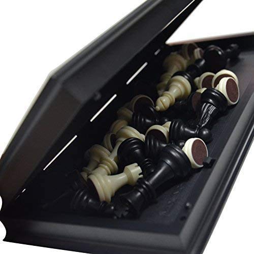Image of RECTITUDE Magnetic Travel Chess Set with Folding Chess Board Educational Toys for Kids and Adults, 2 Players