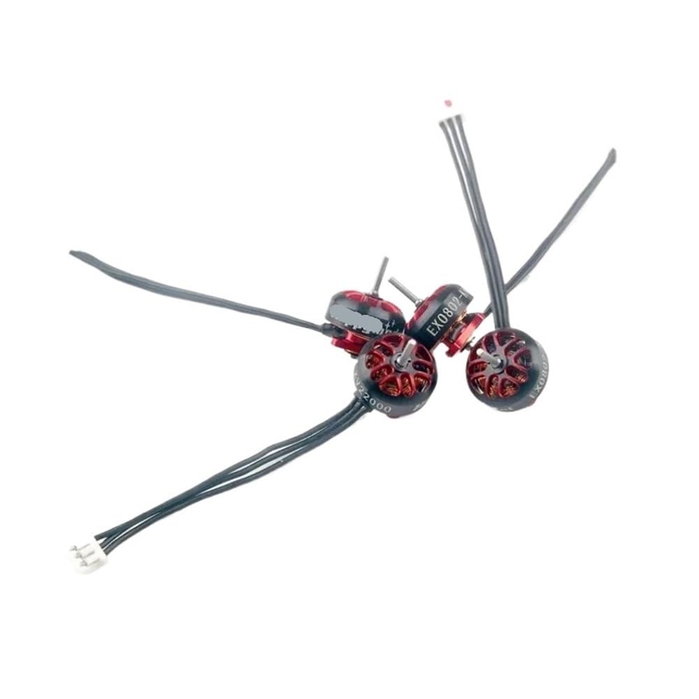 4 sztuki EX0802 14000KV, 19000KV, 22000 KV, 1 2S, bezszczotkowy silnik wyścigowy Mobula6, małe drony, pasujące do RC FPV (4 sztuki KV25000)