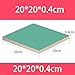WOFDALY FR4 G10 Fiberglass Sheet Green Epoxy Fiberglass Board 2-Pack Heat Resistant Panel for CNC Engraving and Industrial Applications,20cm*20cm*0.4cm