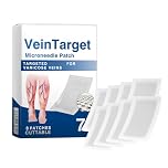 8 Patches Vein Target Microneedle Patch, 2026 Advanced Varicose Vein Patches for Legs, for All Skin Types