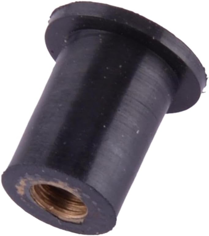 M5 Windshield Rubber Nut 90150-05024-00 6Pcs 90179-05523-00 Compatible with Nytro SRX RX1 Vector Phazer V Max Snowmobile