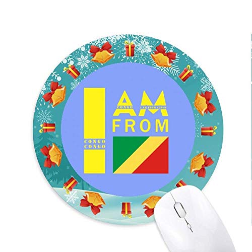 je suis du congo tapis de souris souris ronds cadeaux de noël