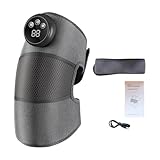 Masajeador De Rodilla Con Calor - 5 Niveles De Ajuste Correas Plegables Dispositivo Inteligente | Masajeador Portátil Con Función Térmica - Para Familia Adultos Oficina Viajes Hogar Uso Diario