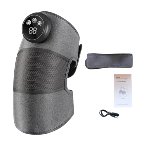 Masque genou chauffant pliable avec commandes intelligentes et protection thermique