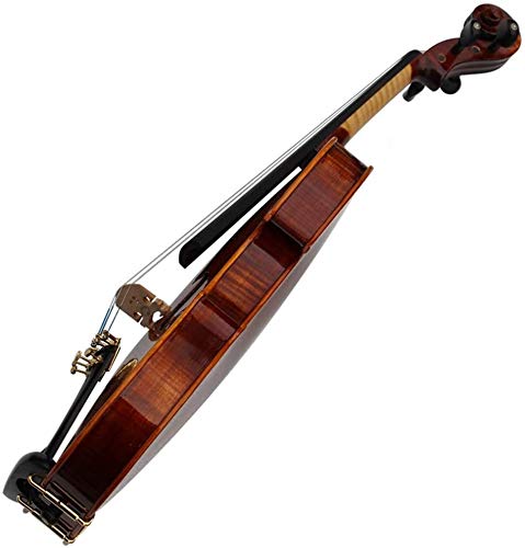 Violino Standard da Studente, per Principianti, High-End Nuovo Violino aggiornato di Livello Universitario Fatto a Mano in Legno massello di Acero Tigre in Stile retrò