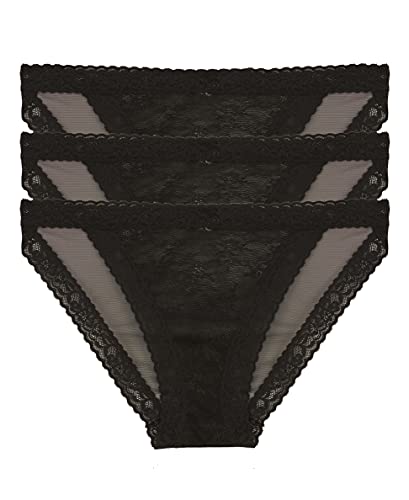 Natori Women Escape String Bikini 3-Pack (Black, X-Large) #TOP10