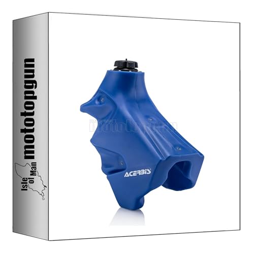 Réservoir bleu Acerbis Yamaha WR 250 2T pour réparer une fuite