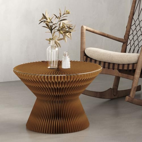 Table basse pliante en papier 18, le meuble modulable et créatif