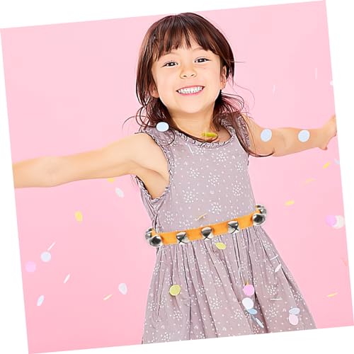 ifundom Sino De Cintura Infantil Sinos De Tornozelo Sino De Pulso De Mão Cinto De Dança Do Ventre Pa