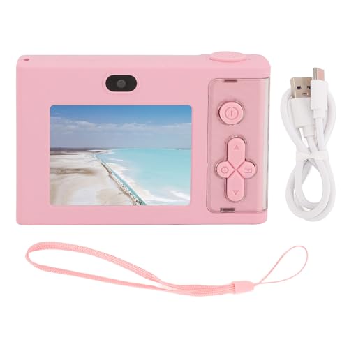 Appareil photo rose 48MP le cadeau parfait pour ados et enfants