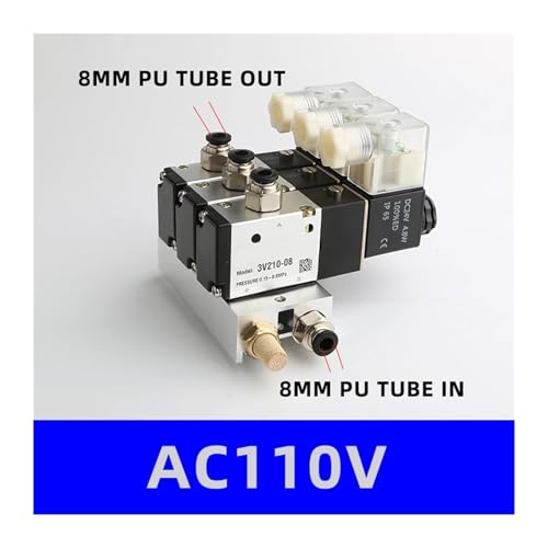 Distributeur électromagnétique 220V bloc électrovanne 3 ports