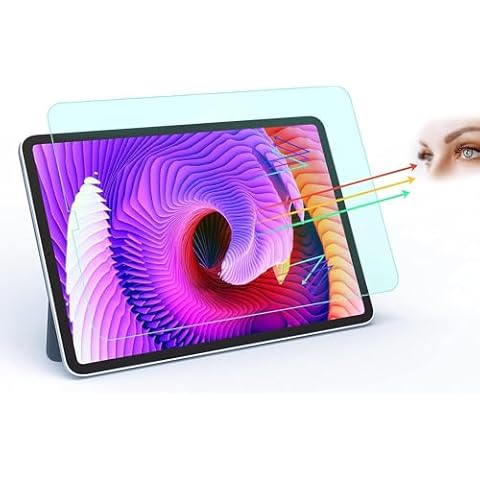 ZOEGAA for iPad Pro M4 11 inch Screen Protector Anti Blue Light (2024 5th Generation), Eye Protection Blue Light Blocking Filter Reduces Digital Eye Strain Cover
