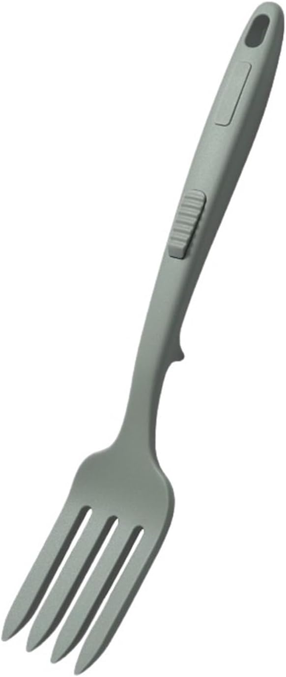 Kitchen Shovel Creative Household Multi-Functional Silicone Cooking Fork, Pasta Fork Chow Mein Fork Stirring Fork Kitchen Tool Utensils (Color : 8)