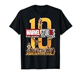 Marvel Studios First Ten Years Full Cast Graphic T-Shirt