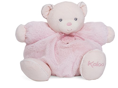 Kaloo Perle Super Soft Newborn-Safe 12” Pink Bear Stuffed Animal In Giftable Case Machine Washable For Ages 0+, Large (K962143) #TOP1