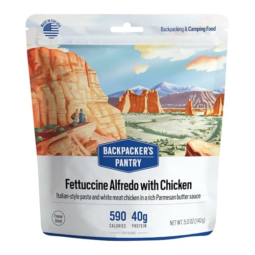 Backpacker's Pantry Fettuccine Alfredo with Chicken | 1-Pack
