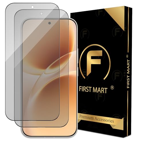 Image of FIRST MART Military-Grade Matte Anti-Glare Tempered Glass for Vivo V70 and Vivo V70 Elite (6.59 Inch) With Installation Kit | Edge to Edge Coverage |Anti Glare, Bubble-Free [2 Pack]