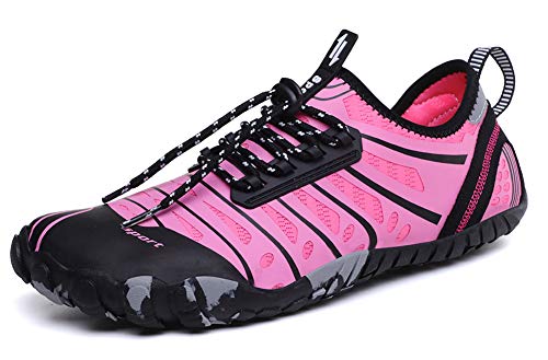 Zapatos de Agua para Hombre Mujer Escarpines de Surf Buceo Snorkel Piscina Playa Vela Mar Río Aqua Cycling Deportes Acuáticos Calzado de Natación Cover