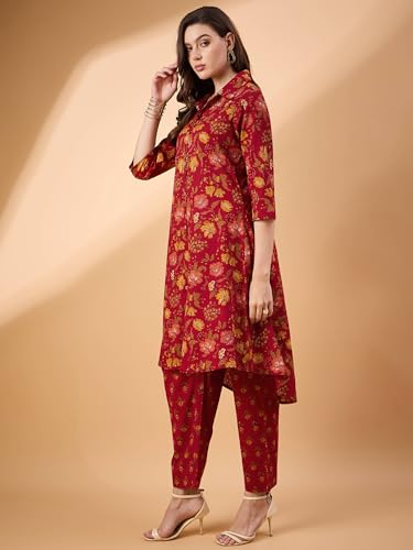Image of TANISHA Women's Cotton Blend Co-ord Set