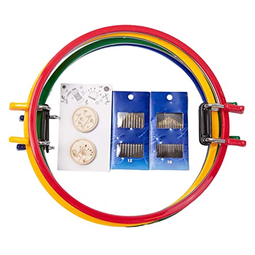 Deevoka Embroidery Hoop Making Spring Tension Diy Sewing Reusable Adults #TOP12