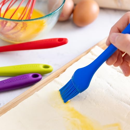 Colourworks Silicone 25cm Basting Brush Blue