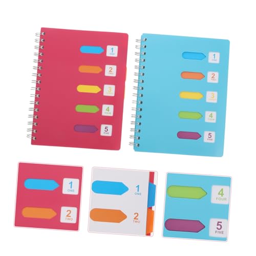 Cahier à spirale pour bureau : la solution en 2 carnets simples pour organiser vos notes - 6