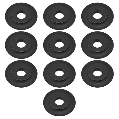 YINETTECH Lot de 10 Lames de Rechange pour Coupe-tubes en Cuivre 18 X3X5Mm pour Coupe-tubes 3-28 Mm 3-35 Mm 4-28 Mm 5-50 Mm Noir