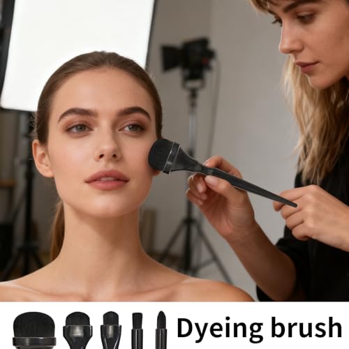 Pinceles para Dibujo con Carboncillo,5 Piezas De Suministros De Pintura | Juego De Pinceles De Difuminado para Pasteles | para Estudiantes De Arte Profesores Artistas Profesionales - imagen 2