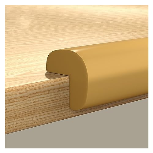 Image of XPLKQXE Sharp Edge Safety Corner Edge Foam Padding, Edge Guards Bumpers Adhesive, Edge Corner Protector Guards for Table Edges & Sharp Corners(Woody,5pcs)