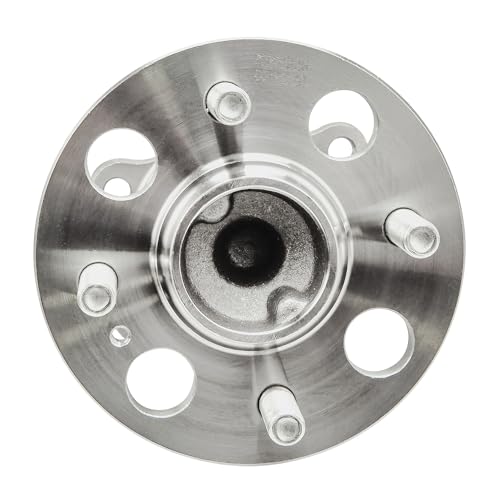 Image of Detroit Axle - Rear 2pc Wheel Bearing Hubs for 07-11 Hyundai Accent 06-11 Kia Rio Rio5, 2 Complete Wheel Bearing and Hubs Assembly 2007 2008 2009 2010 2011 Replacement