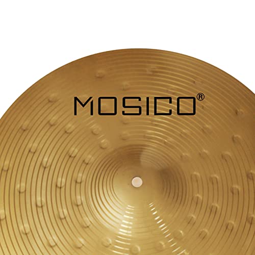 Mosico Cymbal 16” Crash Cymbal Hammer Point Drum Cymbal Practice Cymbal For Drum Set #TOP4