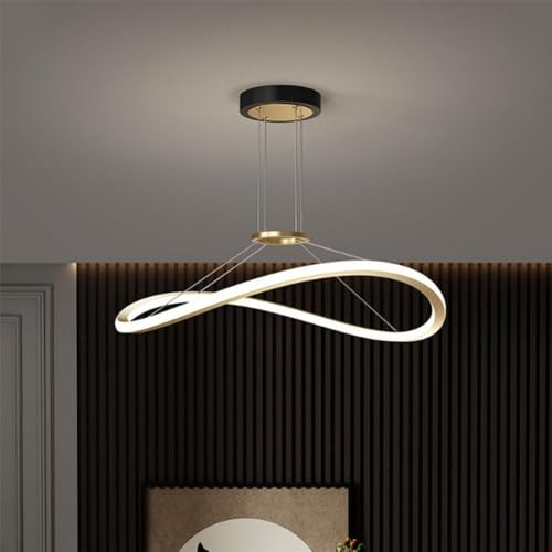 Lámparas Colgantes Doradas, Decorativas, Circulares, Regulables, Modernas, LED, de Mediados de Siglo, Estilo rústico, Negro, para Dormitorio, Cocina, Restaurante, Aplique de Pared.