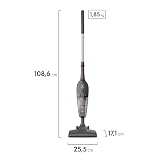 Electrolux, Aspirador pó vertical com fio portátil de mão 2 em 1 potente 1450W cabo 6m capacidade 1,6L filtro HEPA Electrolux STK15 Cinza Urban Grey STK 127v — imagem 5