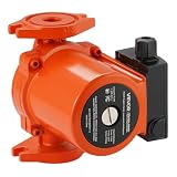 VEVOR F-009-BF5-J Cast Iron Circulator Pump, 17 GPM, AC 120V 35 ft Hot Water Recirculating Circulation Pump, 3/4-Inch Flange Connection, 3-Speed Adjustment, Quiet Operation, for Home Heating System